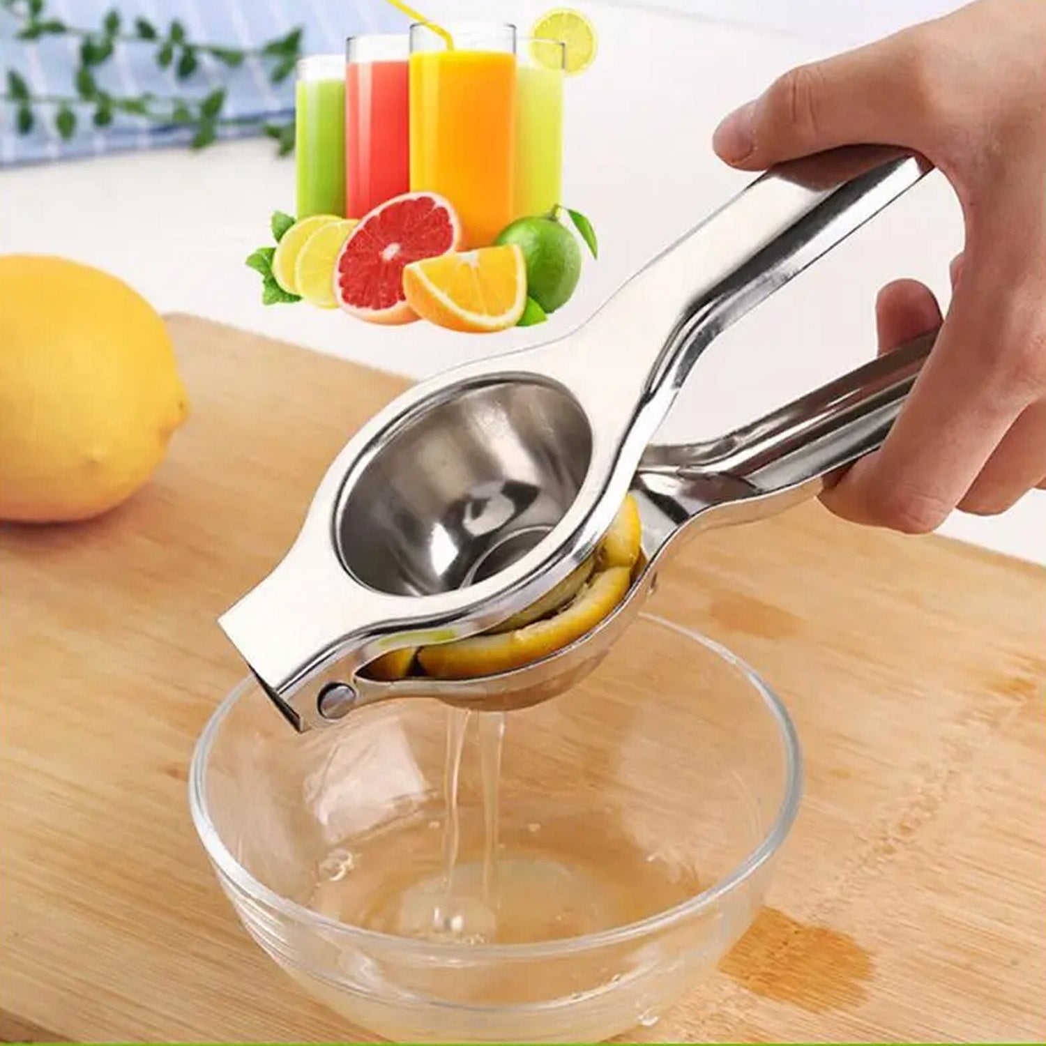 Lemon Squeezer with Comfortable Handle Lemon Squeezer with Comfortable Handle
